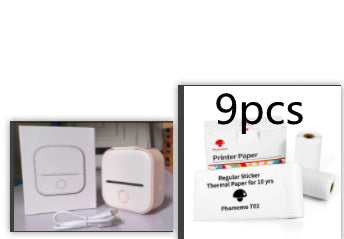 Mini Bluetooth Thermal Label & Photo Printer – Portable & Wireless