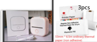 Mini Bluetooth Thermal Label & Photo Printer – Portable & Wireless