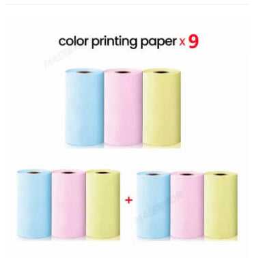 Mini Bluetooth Thermal Label & Photo Printer – Portable & Wireless