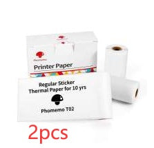 Mini Bluetooth Thermal Label & Photo Printer – Portable & Wireless