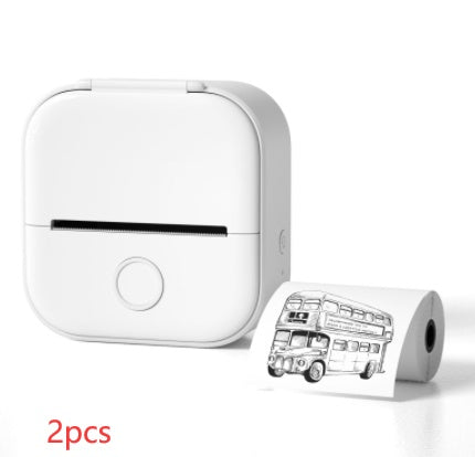 Mini Bluetooth Thermal Label & Photo Printer – Portable & Wireless