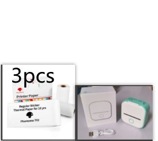 Mini Bluetooth Thermal Label & Photo Printer – Portable & Wireless