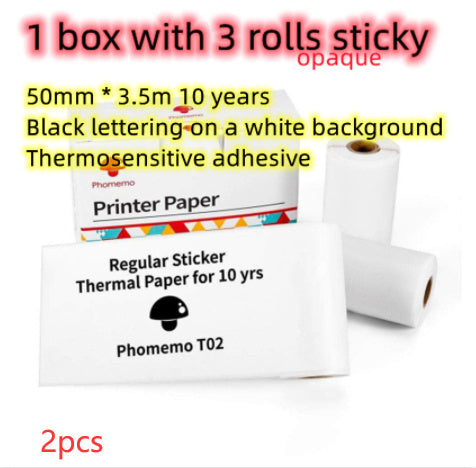 Mini Bluetooth Thermal Label & Photo Printer – Portable & Wireless