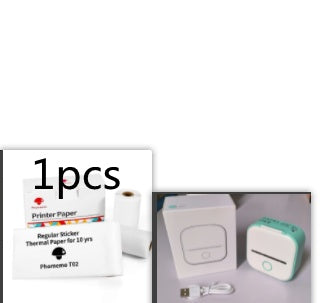 Mini Bluetooth Thermal Label & Photo Printer – Portable & Wireless