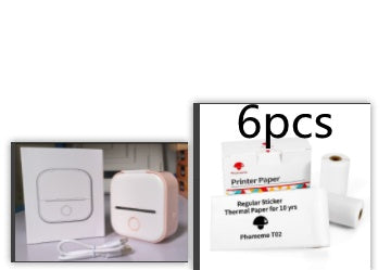Mini Bluetooth Thermal Label & Photo Printer – Portable & Wireless