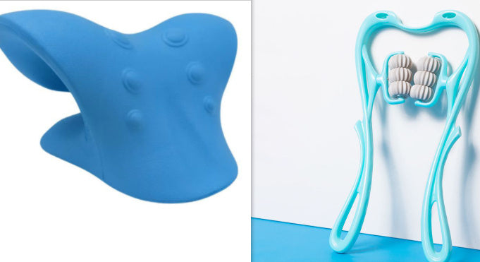 Manual 6-Wheel Neck Massager – Relief Roller Tool