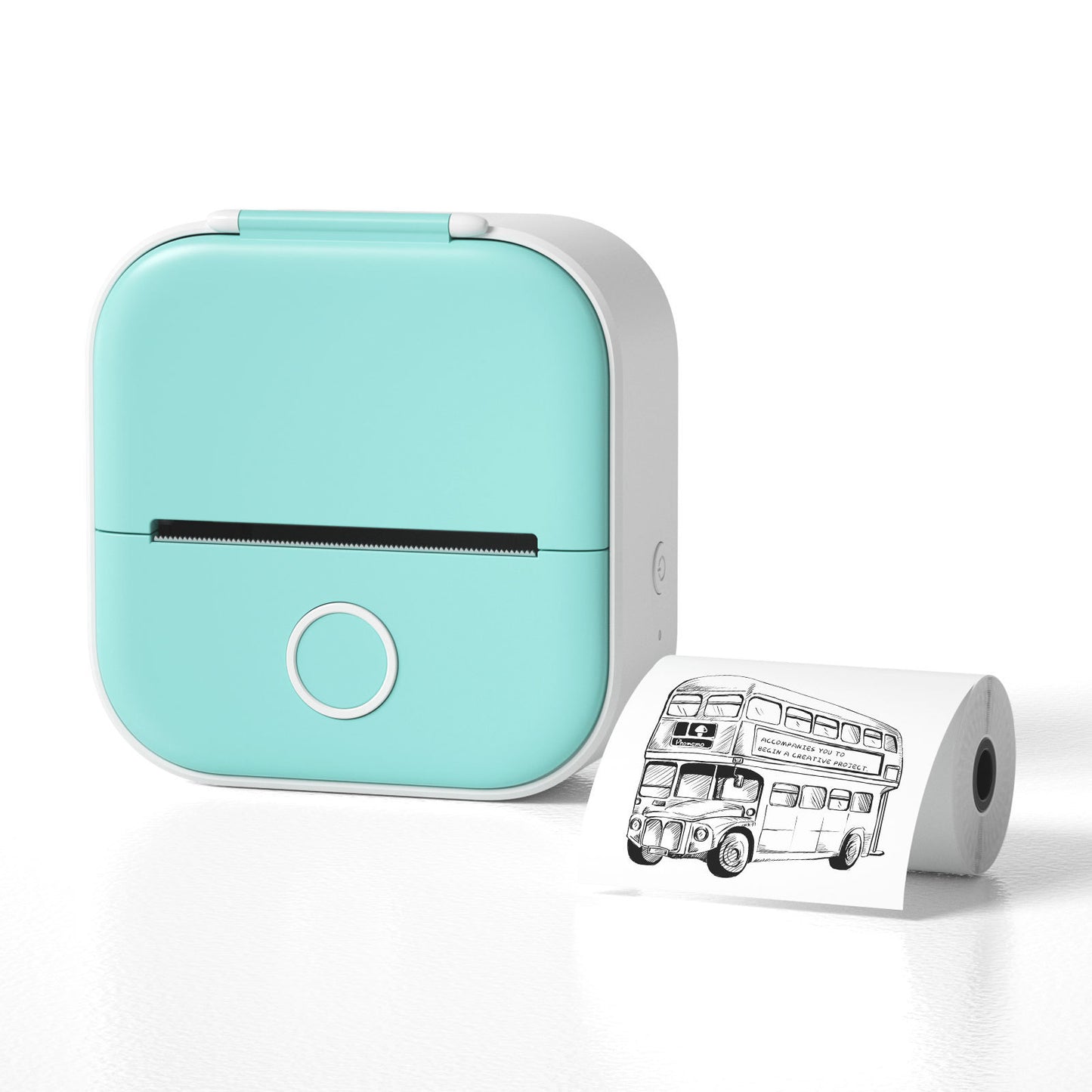 Mini Bluetooth Thermal Label & Photo Printer – Portable & Wireless