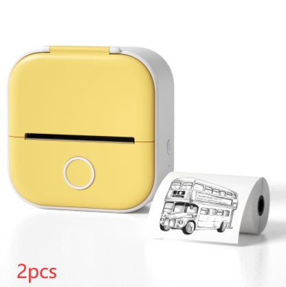 Mini Bluetooth Thermal Label & Photo Printer – Portable & Wireless