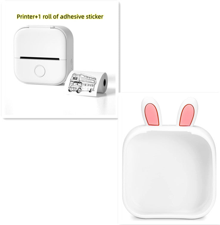 Mini Bluetooth Thermal Label & Photo Printer – Portable & Wireless