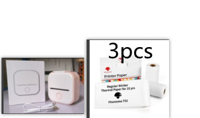 Mini Bluetooth Thermal Label & Photo Printer – Portable & Wireless