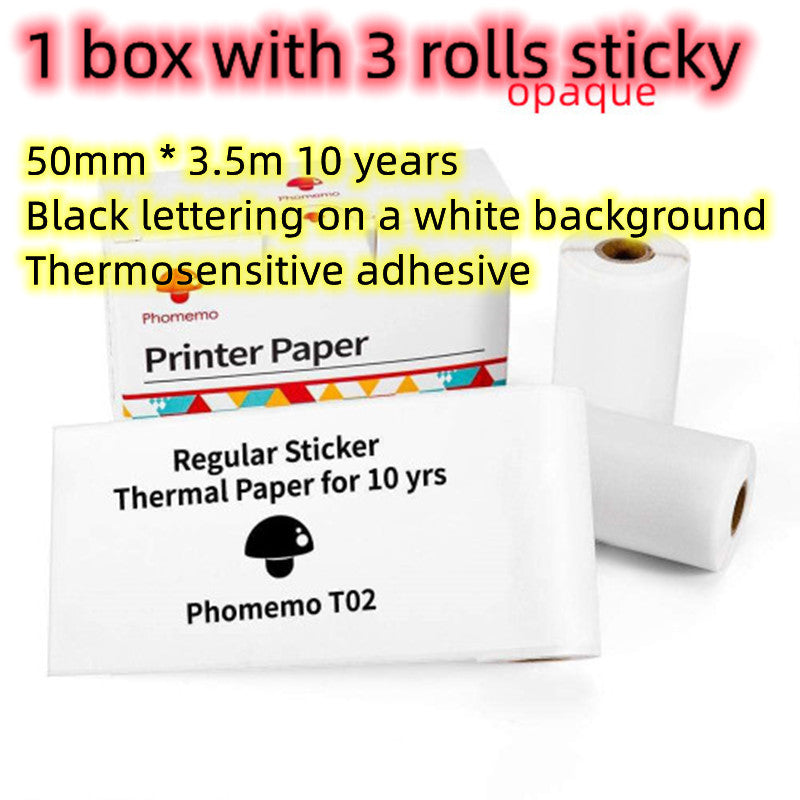 Mini Bluetooth Thermal Label & Photo Printer – Portable & Wireless