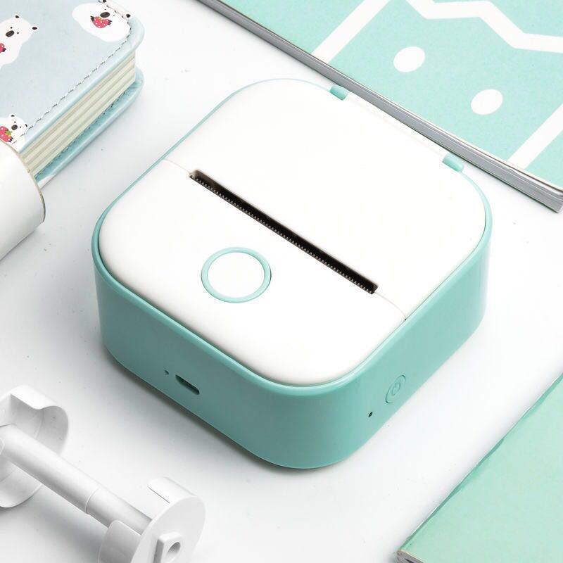 Mini Bluetooth Thermal Label & Photo Printer – Portable & Wireless