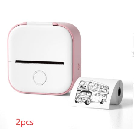 Mini Bluetooth Thermal Label & Photo Printer – Portable & Wireless