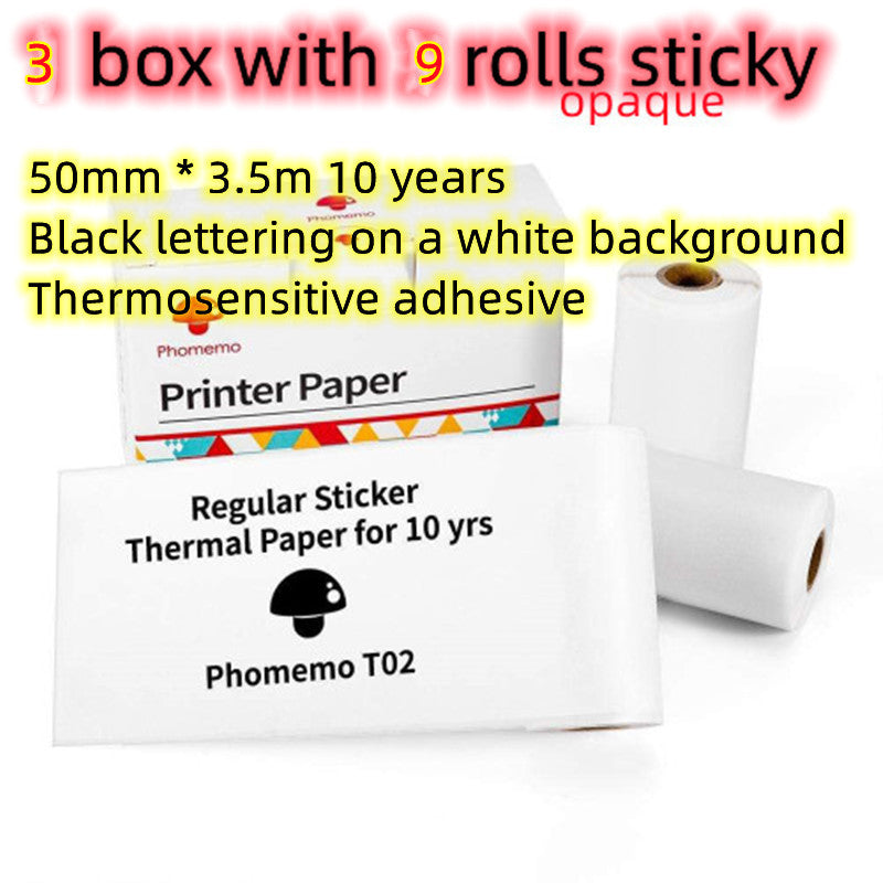 Mini Bluetooth Thermal Label & Photo Printer – Portable & Wireless