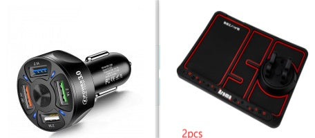 Fast Car Charger One For Four Mobile Car Charger