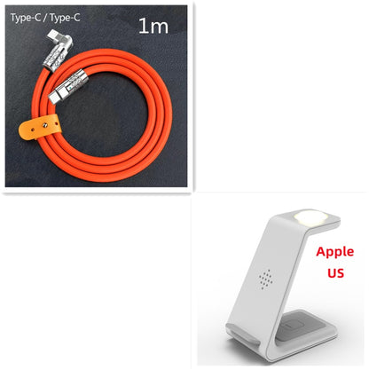 3-in-1 Wireless Charging Station – Fast Charger Dock & Phone Stand