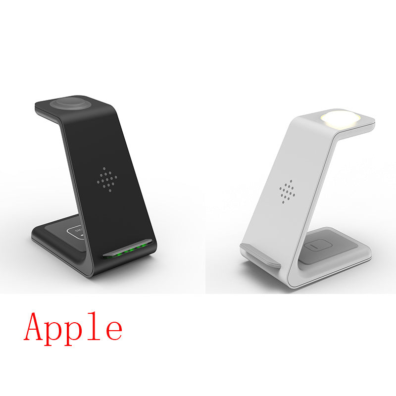 3-in-1 Wireless Charging Station – Fast Charger Dock & Phone Stand