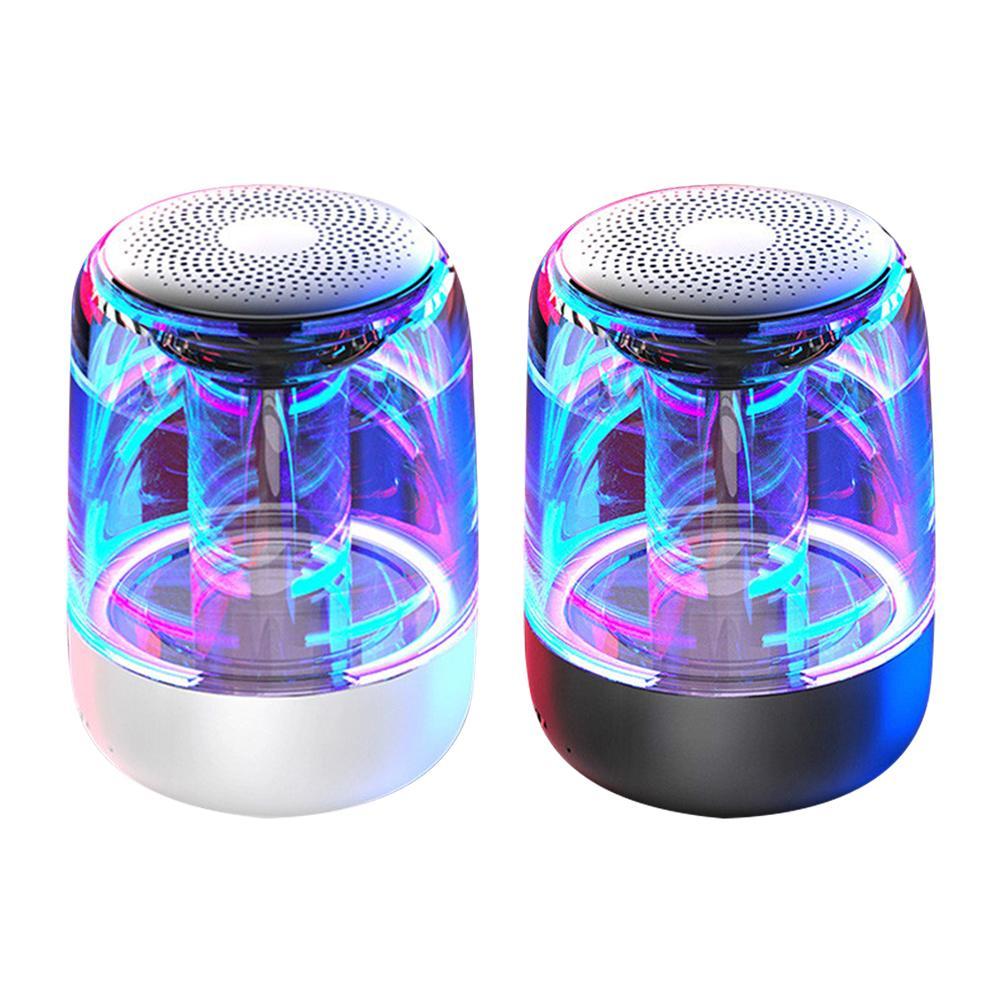 Portable Bluetooth Speaker – Powerful Bass with LED Light & FM Radio