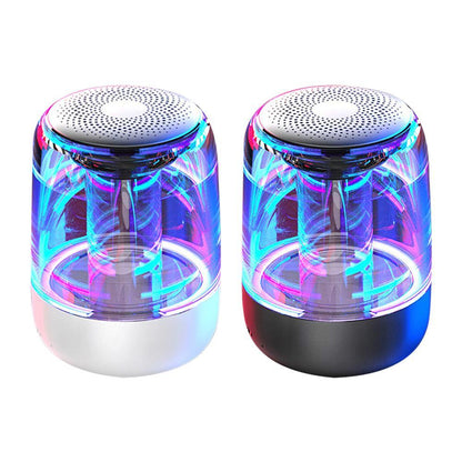 Portable Bluetooth Speaker – Powerful Bass with LED Light & FM Radio