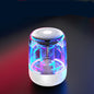 Portable Bluetooth Speaker – Powerful Bass with LED Light & FM Radio