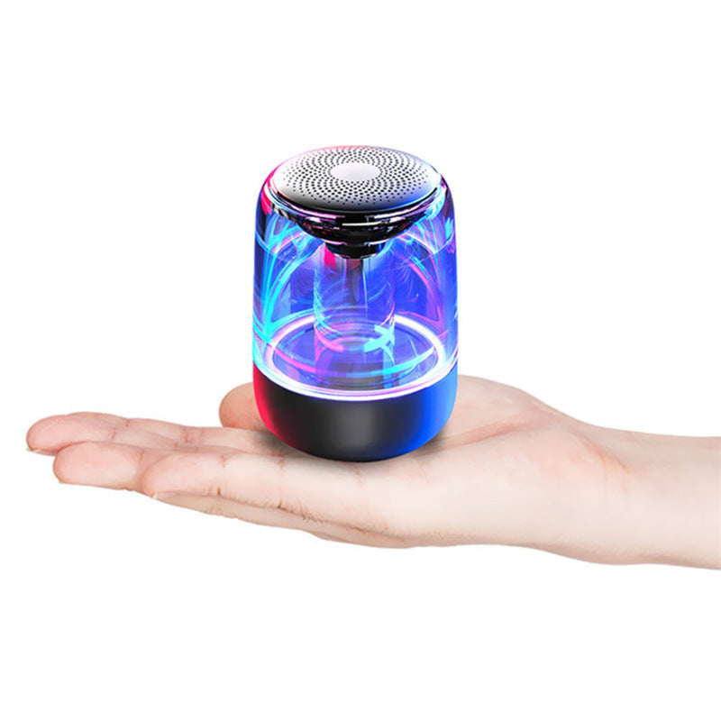 Portable Bluetooth Speaker – Powerful Bass with LED Light & FM Radio