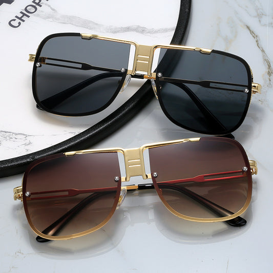 Sunglasses Metal Sunglasses Metal Fashion Street Style Retro