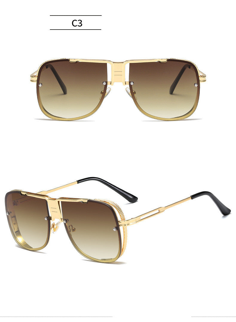 Sunglasses Metal Sunglasses Metal Fashion Street Style Retro