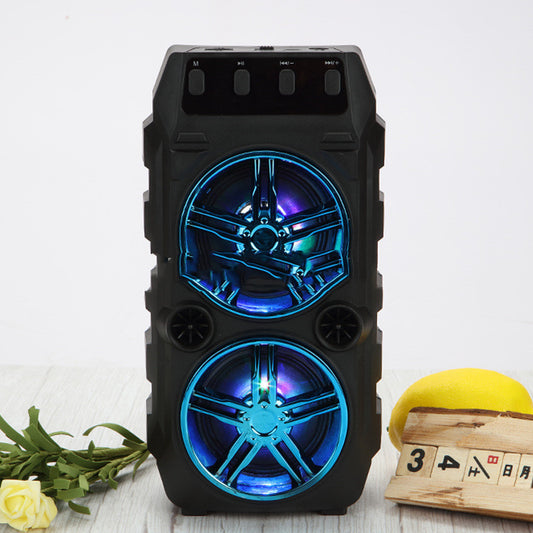 Wireless Bluetooth Portable Loud Speaker Dual Speakers Outdoor