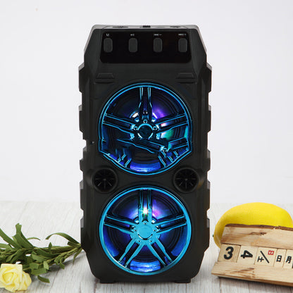 Wireless Bluetooth Portable Loud Speaker Dual Speakers Outdoor