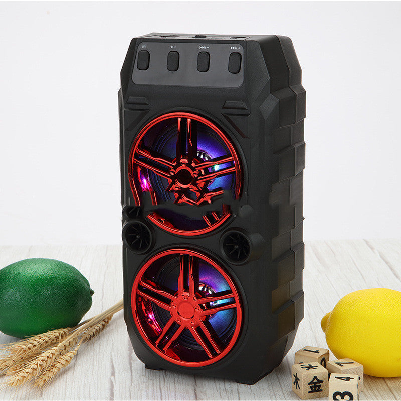 Wireless Bluetooth Portable Loud Speaker Dual Speakers Outdoor