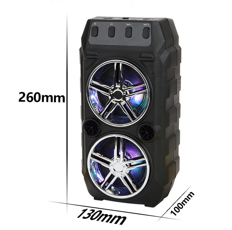 Wireless Bluetooth Portable Loud Speaker Dual Speakers Outdoor