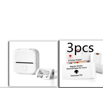 Mini Bluetooth Thermal Label & Photo Printer – Portable & Wireless