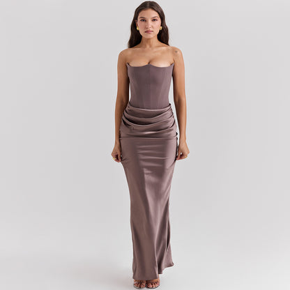 Long Dress Sexy Fashion Backless Party Evening Dresses