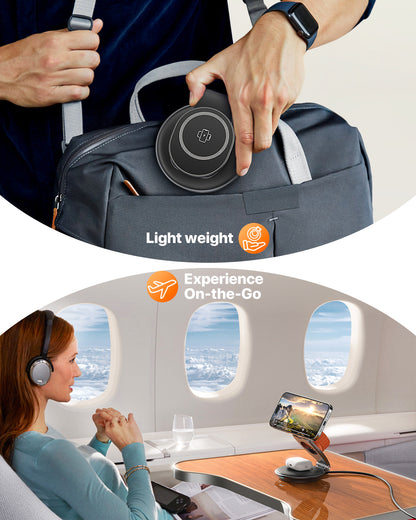 3-in-1 MagSafe Travel Charger – Foldable 30W Wireless Charging Station