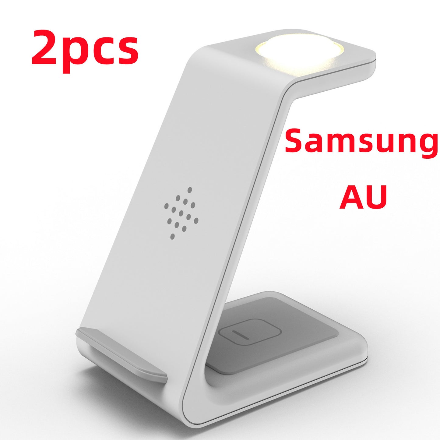 3-in-1 Wireless Charging Station – Fast Charger Dock & Phone Stand