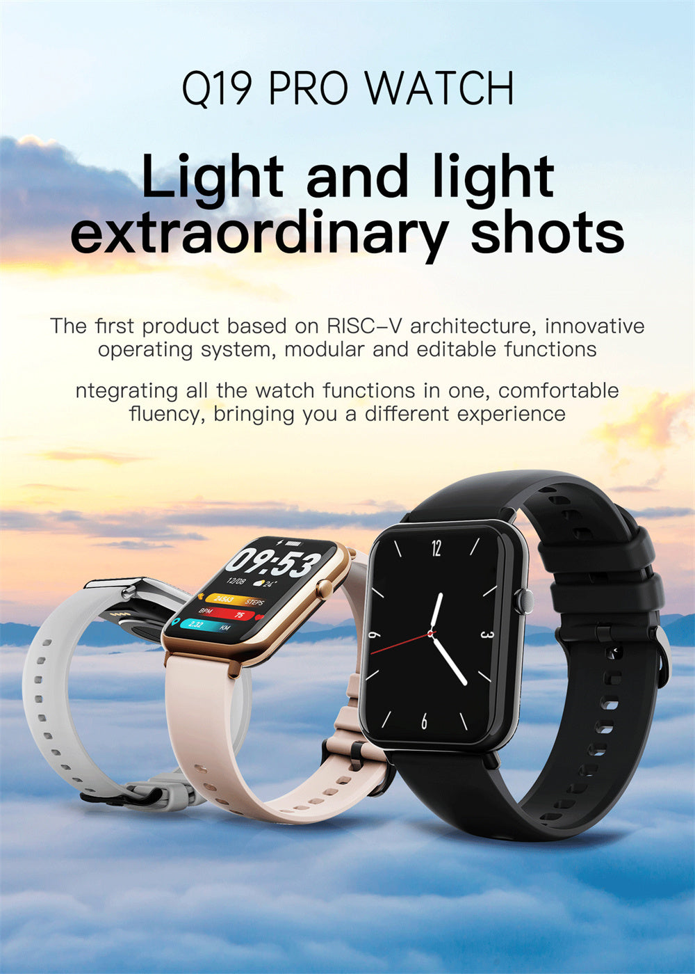 Unisex Smart Waterproof Watch
