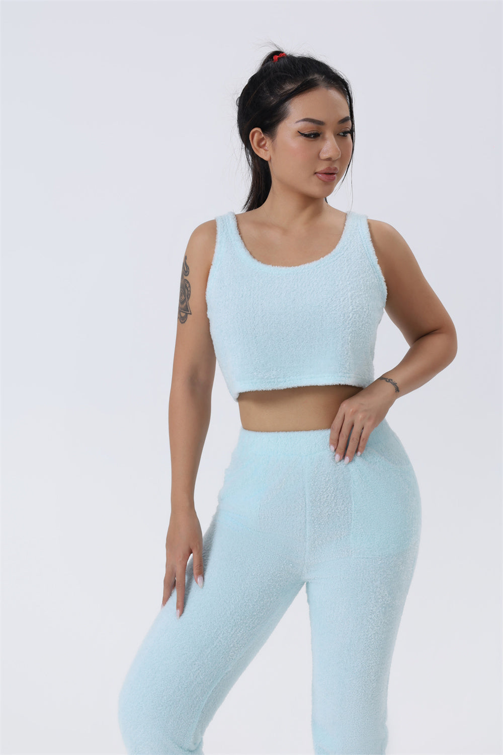 Women's 3-Piece Cozy Pajama Set – Warm Winter Loungewear