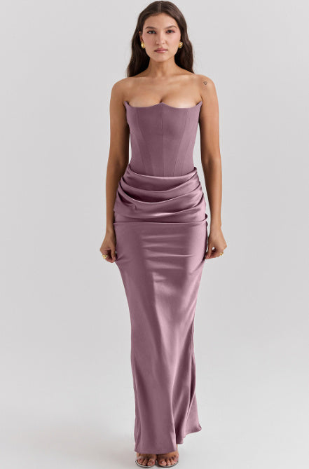 Long Dress Sexy Fashion Backless Party Evening Dresses