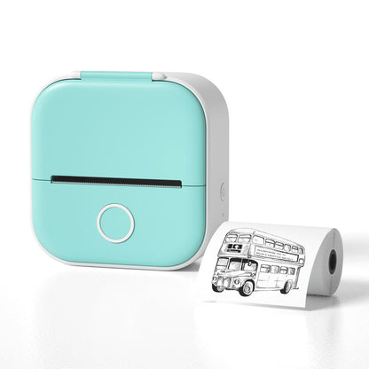 Mini Bluetooth Thermal Label & Photo Printer – Portable & Wireless