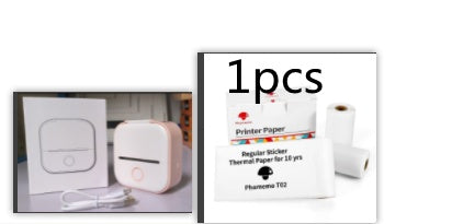 Mini Bluetooth Thermal Label & Photo Printer – Portable & Wireless