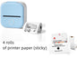 Mini Bluetooth Thermal Label & Photo Printer – Portable & Wireless