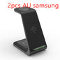 3-in-1 Wireless Charging Station – Fast Charger Dock & Phone Stand