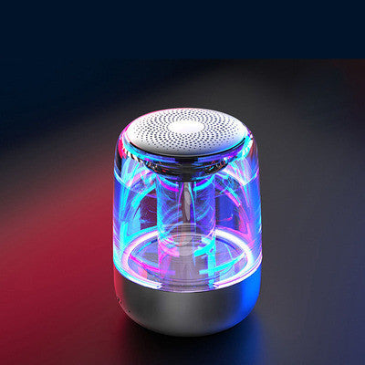 Portable Bluetooth Speaker – Powerful Bass with LED Light & FM Radio