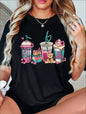 Women's Bubble Tea T-Shirt – Comfy Round Neck Activewear