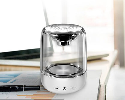 Portable Bluetooth Speaker – Powerful Bass with LED Light & FM Radio