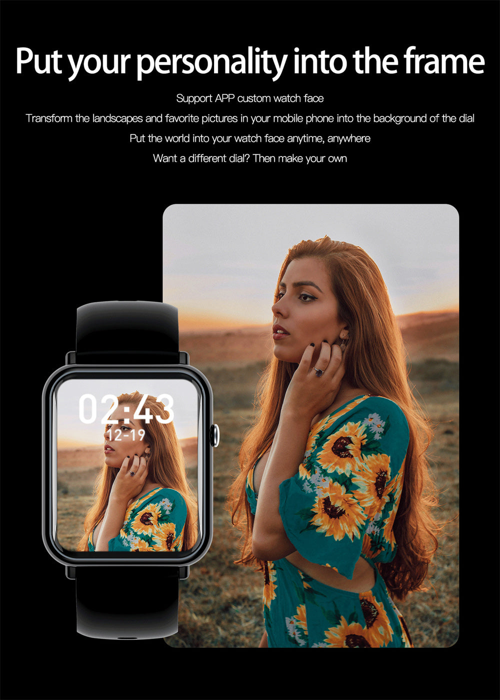 Unisex Smart Waterproof Watch