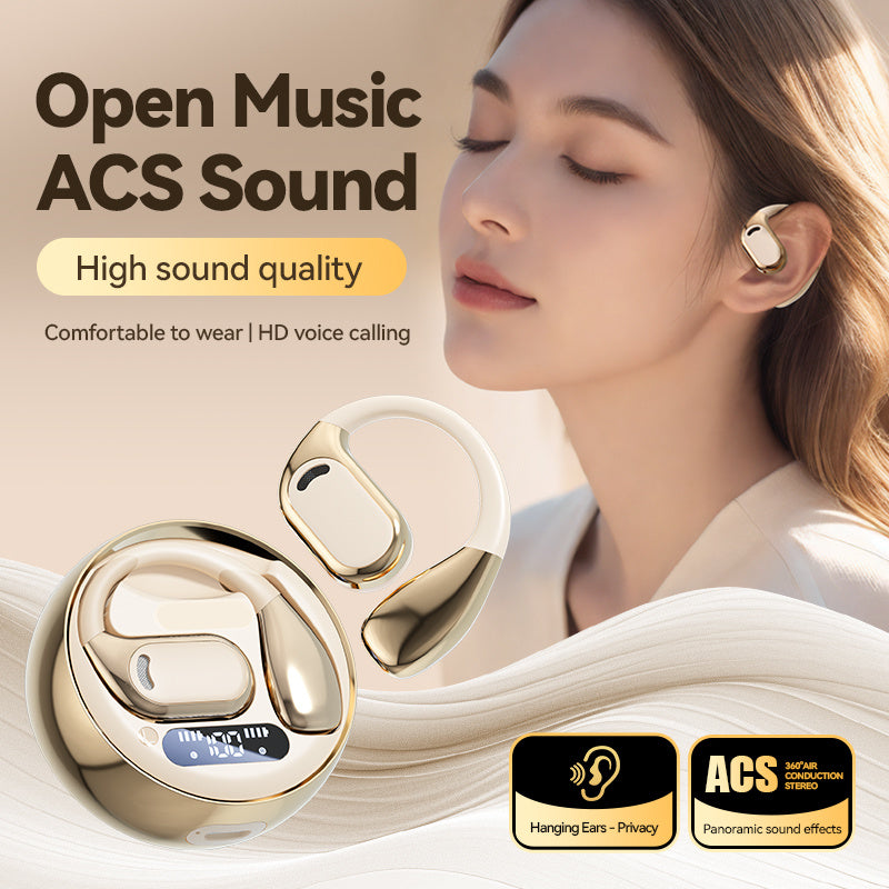 Fall Open Wireless Earbuds – Lightweight, Noise Cancelling, with Charging Case
