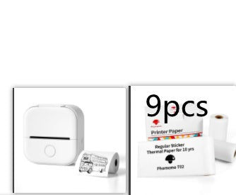 Mini Bluetooth Thermal Label & Photo Printer – Portable & Wireless