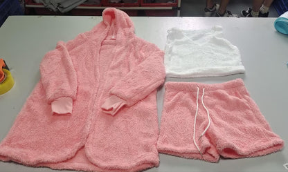 Women's Clothing Long Sleeve Tank Top And Shorts Set