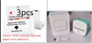 Mini Bluetooth Thermal Label & Photo Printer – Portable & Wireless